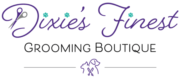 Dixie’s Finest Grooming Boutique Logo: Top-Rated Professional Dog & Cat Groomer in Kennesaw, GA
