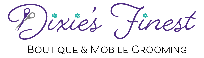Dixie’s Finest Boutique & Mobile Grooming Logo: Top-Rated Professional Dog & Cat Groomers serving Dallas, Kennesaw and Acworth in the Brookstone, Seven Hills, Bentwater, Governor's, Senator's Ridge, New Hope, Mars Hill, Burnt Hickory, Mt. Tabor, Pickett's Ridge, Dallas-Acworth Highway areas.
